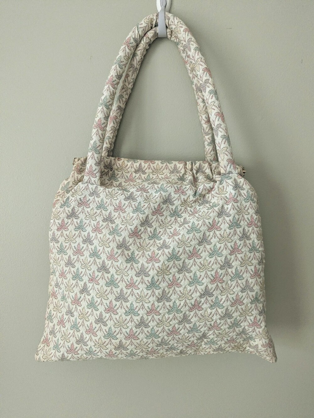 Vintage Brocade Tote Bag